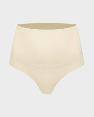 High-Rise Seamless Thong Panty(3 Pack)