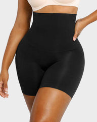 Comfort Seamless High-Waist Mid-Thigh Shaping Shorts