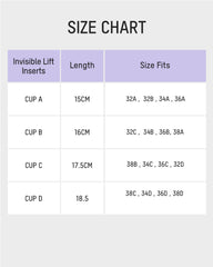 Mango Shaped Breathable Self-Adhesive Invisible Bra (2 Pairs)