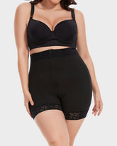 Boned Sculpt High Waist Shorts