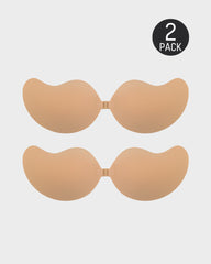 Mango Shaped Breathable Self-Adhesive Invisible Bra (2 Pairs)