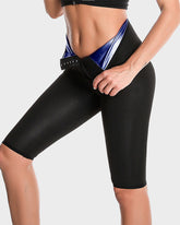 High Waist Tummy Control 5/8 Length Workout Sauna Pants