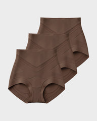 3-Pack V-Waist Tummy-Control Briefs