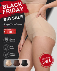 3-Pack V-Waist Tummy-Control Briefs