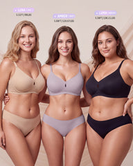 3/4-Cup Wireless Smoothing Support Bra