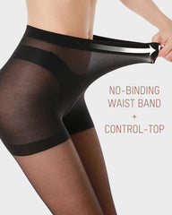 40D Run-Resistant Sheer Tights(5 Pack)