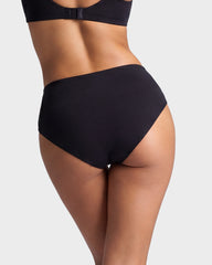 4 Pack Swan Embroidery High Waist Seamless Briefs