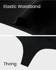 High-Rise Seamless Thong Panty(3 Pack)