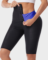High Waist Tummy Control 5/8 Length Workout Sauna Pants