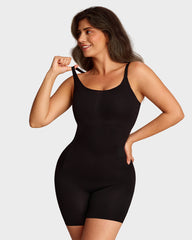 All-in-One Sculpting Bodysuit with Easy-Off Design
