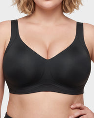 Anti-Gravity™ Wide-Strap Deep-V Lift Bra