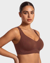 Anti-Gravity™ Wide-Strap Deep-V Lift Bra