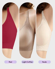 Anti-Sagging Jelly Lift Wireless V-Neck Luxe Bra