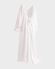 Backless Adjustable Vintage Loungewear Dress