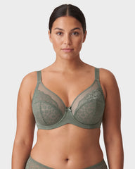 Breathable Lace Underwire Full Coverage Bra