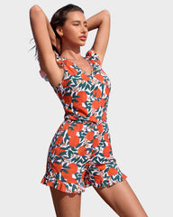 Built-in Bra Swim Romper