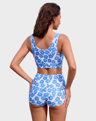 Built-in Bra Swim Romper