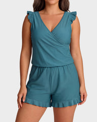 Built-in Bra Swim Romper