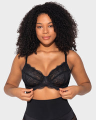 Ultra-Light Lace Underwire Push-Up Bra