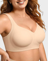 Comfortable Wireless Full Coverage Jelly Smoothing Bra