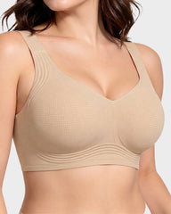 4-Layer Jelly Support Full-Coverage Wireless Bra