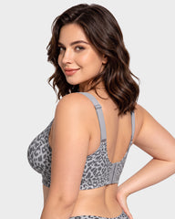 4-Layer Jelly Support Full-Coverage Wireless Bra