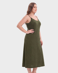 Cooling Modal Sleep Dress with Built-In Pads & Pockets