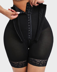 Double Compression High Waist Shaping Shorts