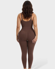 Easyslide™ Deep V Front Zip Full Body Shaper