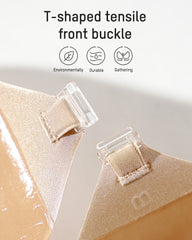 Front Closure Adhesive Invisible Push-Up Bra(2 Pairs)