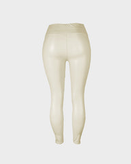 High-Waist Faux Leather Leggings