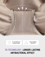 High-Waist Invisible Mesh Strong Shaping Panties (3 Pack)