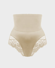 High-Waist Seamless Lace Shaping Panty (3 Pack)