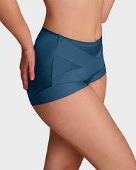 High-Waist Cross Compression Shaping Panties (6 Pack)