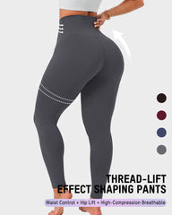 High-Waisted Tummy Control Butt-Lift Shaping Leggings