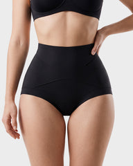 High-Waisted X-Band Seamless Shaping Briefs(6 pack)