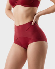 High-Waisted X-Band Seamless Shaping Briefs(6 pack)