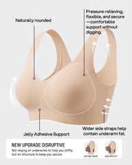 Wireless Lift Bra with Jelly Support