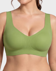 Lifting Wire-Free Antibacterial Jelly Bra