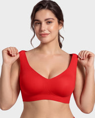 Lifting Wire-Free Antibacterial Jelly Bra