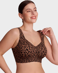 Lifting Wire-Free Antibacterial Jelly Bra