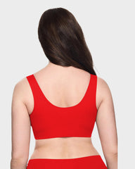 Lifting Wire-Free Antibacterial Jelly Bra