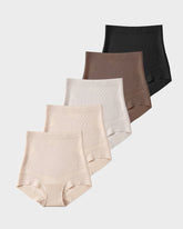 Liquid-Sculpt™ Tummy-Control Butt-Lift Briefs(5-Pack)