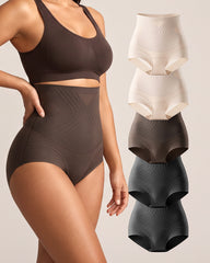 Liquid-Sculpt™ Tummy-Control Butt-Lift Briefs(5 Pack)