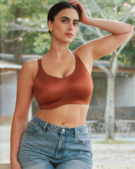 CloudLift™ bra Luxury Satin Seamless Wireless Support Bra