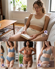 Mid-Rise Full-Coverage Cotton Briefs Multipack