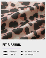 Mid-Rise Ice Silk Leopard Panties (6 Pack)