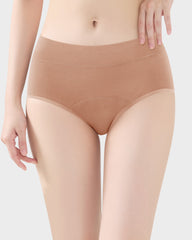 Mid-Rise Leakproof Cotton Period Panties (3 Pack)