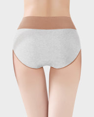 Mid-Rise Leakproof Cotton Period Panties (3 Pack)