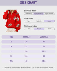 Oversized Sequin Football Half-Zip Game Day Hoodie
